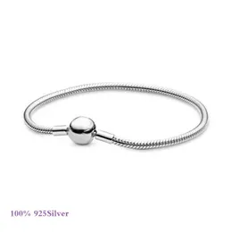 Armreifen 100% 925 Sterling Silber Crown Armband Original Charms for Women Jewelry Geschenk DIY MAKE