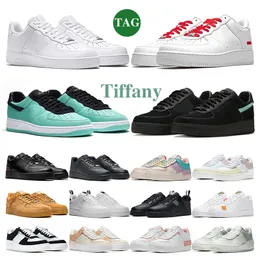 Box With Forces Classic Low Hommes WOmen Casual Chaussures Airs High 1 One Triple White Black Wheat Utility Shadow 1s Classic 1 07 ''AF1''airForce Outdoor Sports Design