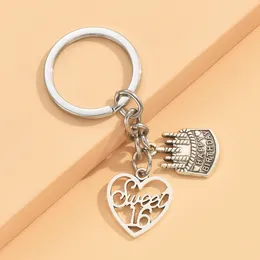 Heart Cake protection KeyChain, New Fashion Handmade Metal Keychain Party Gift Dropship Jewellery