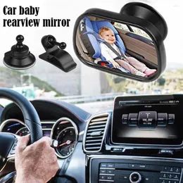 Interior Accessories 2 In 1 Mini Safety Car Back Seat Baby View Mirror Adjustable Monitor Convex Kids Rear A9P5