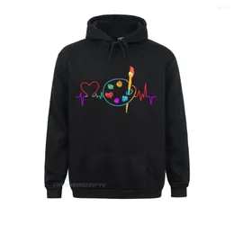 Hoodies masculinos Paleta de tinta engraçada Princadora Printer Gift Men Mulheres Cupons de capuz Design Tees de algodão Pullover para impressão