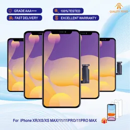Оптовая rj incell Quality AAA +++ Panels ЖК -дисплей для iPhone XR Touch Digitizer Complete Screen с заменой сборки рамы