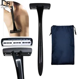 Elektriska rakare MAN BACK RAZOR SHAVER GROOMER rakkniv Kropp Kropp Hår Full borttagning Trimmer Lång handtag 230520