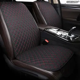 Seat Cushions CUWEUSANG flax car For renault captur duster logan fluence 2013 kadjar megane laguna auto accessories seat covers AA230520