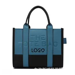 Neue dreireihige Buchstaben-Handtasche aus Pu-Litschi-Druck, modische Alles-Einkaufstasche, einzelne Umhängetasche, Umhängetasche