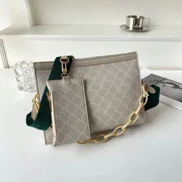 Mode Umhängetasche 2 teile/satz Kette Tasche Frauen Handtasche Reisetasche Luxus Clutch Geldbörse Designer Umhängetasche 3 farben mit glitzer Tasche Fabrik Großhandel