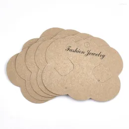Bolsas de jóias 200pcs em forma de papel de papelão cartões de exibição etail preços tags 6.8-6.9x8.55x0.03cm usados ​​para barretas de cabelo rótulos