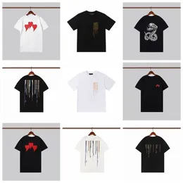 MENS WOMENS SUMMER SUMBERT T SHIRTS Världsmän Designer Tryck Letters Heart Cotton Blandar Loose Streetwear Man Woman Hiphop Plus Size Clothes Jumper Tops