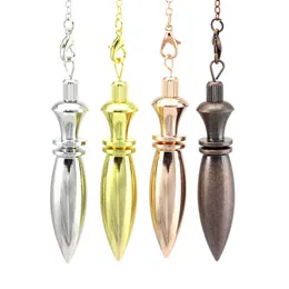 Brass Metal Pendulum for Divination Fortune Telling Dowsing Pendulums Pendant