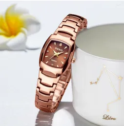 Armbanduhren Marke Uhren Für Frauen Luxus Quarz Damenuhr Geschenke Wasserdicht Mode Kristall Zegarek Damski Drop