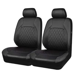 CUDIONS PU Cover Artificial Leather 5 Seats Black Universal Seat Cushion 9 Piece Set Compatible Car Accessoarer AA230520