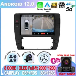 Android 12 AI Sprachsteuerung 4G wifi DSP Autoradio Multimedia Für Passat B5 2000 2001 2002 2003-2005 Navigation GPS