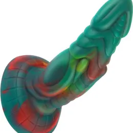 fabriksuttag realistiska drake dildos sex färgglad dildo med stor sugskopp g-plats anal plug prostate massager sexuell leksak för kvinnor män och par