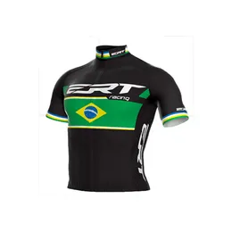 Bisiklet gömlekleri üstleri Brezilya Ert yarış bisiklet erkekler kısa kollu formalar hızlı kuru nefes alabilen giyim Camisa Ciclismo maskulina bicicletas gömlek 230522