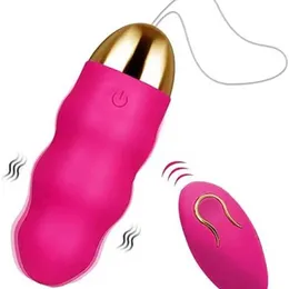 fabriksuttagskulan vibrerande sexleksaker älskar ägg g-spot stimulering vibrator för kvinnor med fjärrkontroll vuxen produkt