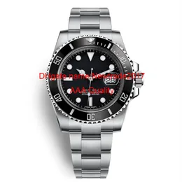 Luxury Quality Mens Watches 2813 Mechanical Automatic Movement Stainless Steel Ceramic Bezel Watches Waterproof Diver Wristwatch209J