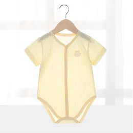 Pagliaccetti nati Baby Body per Boy Girl Summer Thin Outwear Casual manica corta Toddler Kids Tute Abbigliamento per bambini 230522