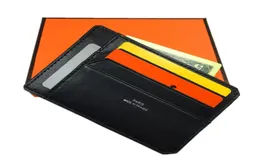Rfid Blocking Credit Card Holder Driving License Wallet Black Genuine Leather Bank ID Card Case Business Men Slim Pocket Bag Purse4075845