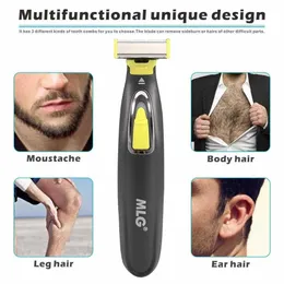 Elektrorasierer, Elektrorasierer für Männer, professioneller Bartschneider, kabelloser Rasierer, Körpertrimer, USB, wiederaufladbar, Gesichts- und Männerhaar-Rasiermaschine