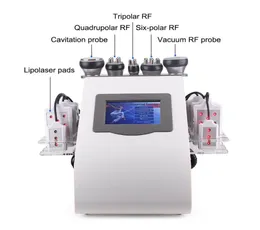 Hochwertige 40k Ultraschall-Liposuktion Kavitation 8 Pads Laser-Lipo-Maschinen zum Kauf von Vacuum RF Skin Care Laser7128225