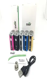 Eleaf Istick Mini 10W Kits de partida de bateria de 1050mAh Variável Variável Vape Mod com o Adaptador de Ego do Ego do Cabo USB 510 Thread Vapor6224807