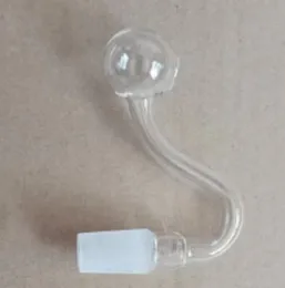 14 mm męski stawowy szklany bufor olejowy rura palenie hakah Pyrex szklane rury 30 mm duża kula na platformy DAB Bongs Akcesoria