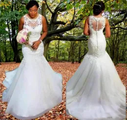 Русалочка кружевные свадебные платья скромные плюс размеры без рукавов труба.