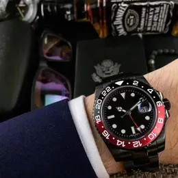 Luxury Watches High Quality BRAND NEW II Watch 'Batman'116710 BLACK RED CERAMIC Automatic Mens Watch Men's Watch Wr294m