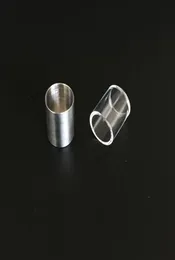 inserto de titanio o cuenco de cuarzo accesorios para fumar para Focus v carta con Flat Top Thermal Nail Thick Domeless banger glass bong6295872