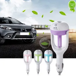 Car New 12V Car Steam Mini Air Purifier Air Humidifier Aroma Diffuser Essential Oil Aromatherapy Diffuser Mist Maker Sprayer For Car