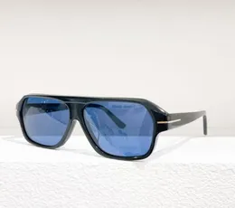 كلاسيكيات TOM TOM Sunglasses Retro Full Frame Outdoor Multifunctional UV400 MEN FORD GRAISES TOP LUXURY عالية الجودة TF908 Designer3192289
