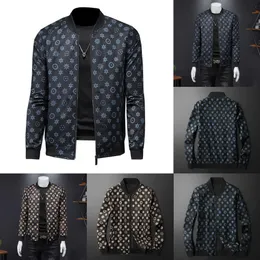 High Quality Jacket Great Designer O-neck Collar Classic Dots Male Outerwear Coat Big Size Clothes 4XL 5XL 1SJI