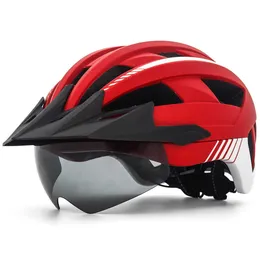 Велосипедные шлемы MTB Bicycle Helme XC внедорожник-горный велосипедный шлем с солнцем и очками, подходящими для женского велосипедного спортивного шлема P230522