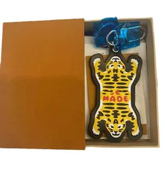 2023 Luxury designer men's and women's small tiger style keychain belt box