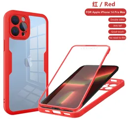 360 Full Cover Protector Case for Apple iPhone 14 13 12 11 XR XS x 8 7 Max Pro Plus Case Case ShockProof