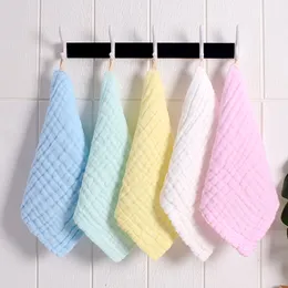 Baby Face Ręcznik chusteczka muślin 6 warstw kwadraty bawełniane nowonarodzone śliniaki niemowląt karmienie kąpiel kąpla do mycia twarzy 25*25 cm