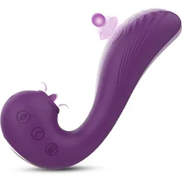 Fabriksuttag med klitorisätt vibrationsmönster Vattentäta vuxna sexleksaker för kvinnor solo lek eller par roligt