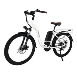 핫 판매 중국화물 전기 자전거 7 속도 48V 리튬 배터리 500W 750W 26 인치 도로 도시 전자 자전거 전기 자전거 여성