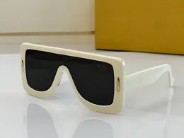 Avantgarde-Sonnenbrille für Damen, Acetatmaske, Sonnenbrille, Elfenbein, GRÖSSE 60 17 140, Herrensonnenbrille, 100 % UVA- und UVB-Schutz gegen Wind