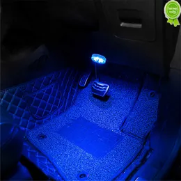 Car New Car Interior Touch Light 6LED Mini Roof Read Bulb Trunk Armrest Box LED Home Kitchen Cabinet Cabinet Lampeggiante senza batteria