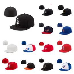 Все командные логотип с подготовленными шляпами Snapbacks Designer Ball Fit Baseball Hat вымерка Регулируемые баскетбольные шапки на открытом воздухе Hip Hop Close Fisherman Beanies Cap Размер 7-8