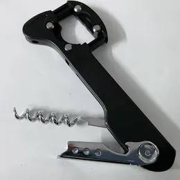 Boomerang Wine Opener CorksCrew Black Cork Screw with Waiter for WaitersサーバーソムリエレストランDH975