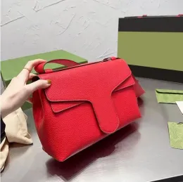 2023 Luxurys Crossbody Bag Vintage Handbag Purse Cowhide Leather Interlock Letter Shoulder Messenger Bags Multiple Pockets Adjustable Strap Magnetic Clasp Tote