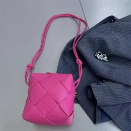 Luxury Bags Bottegas Trend Bags 2023 Small Square Bag Camera Bag New Style Bag Women Cassette Woven Bag Versatile Crossbody Box Bag Mobile Phone Bag