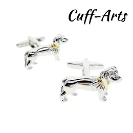 커프스 단추 남성 소시지 개 Dachshund CuffLinks 선물 선물 선물 Bouton de Manche gemelos gemelli spinki by cuffarts c10422