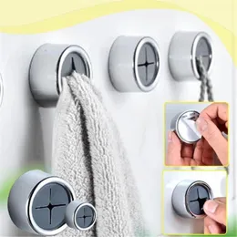 Ganchos trilhos de punção de toalhas grátis suporte de parede suporte de parede de cozinha Organizador de banheiro lavar pano gancho de gancho de gancho acessóriosHooks
