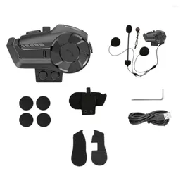 오토바이 헬멧 800m Bluetooth 헬멧 인터콤 2 라이더 페어링 인터 폰 헤드셋과 DSP CNC 노이즈 감소 기능