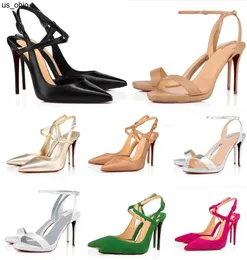 Sandaler Kvinnor Designer Sandal High Heels Shoes Jenlove Alta Anklestrap Point Toe So Me Rosalie Jonatina Luxury Dress Pump Shoes Summer Sandals With Box 3543EU J230