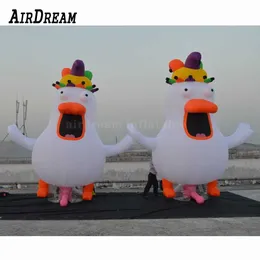 China-Fabrikverkauf hochwertiger aufblasbarer dekorativer Cartoon-Ballon mit Huhn und Truthahn im Freien für Werbung