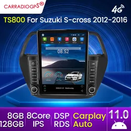 8G 128G IPS RDS DSP Android 11 8-core Car Dvd Radio Player for Suzuki S Cross SX4 2012-2016 Navigator GPS WIFI Carplay Stereo Auto